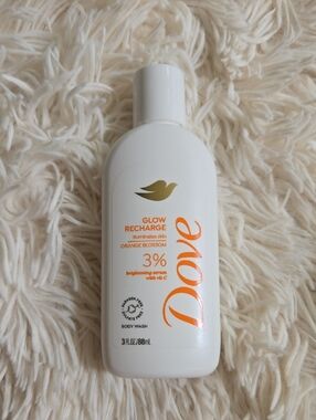 Dove Glow Recharge Orange Blossom Body Wash - Teavel Size 3 Fl.oz.